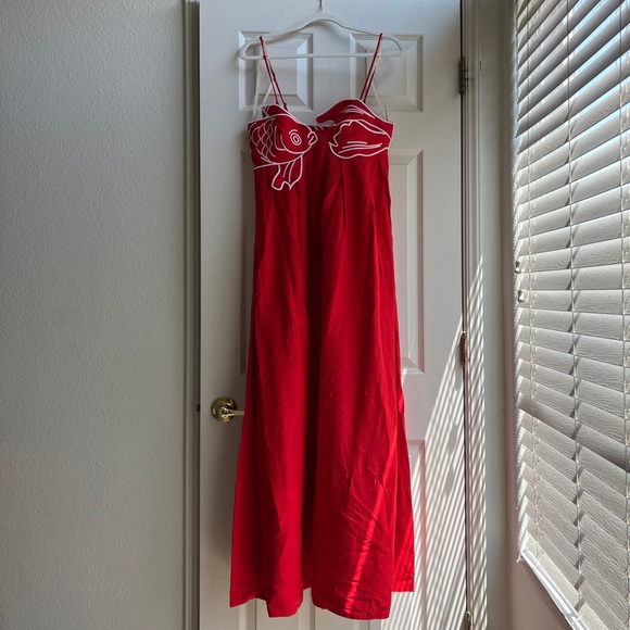 Farm Rio Fish Dress - Picture 4 of 5